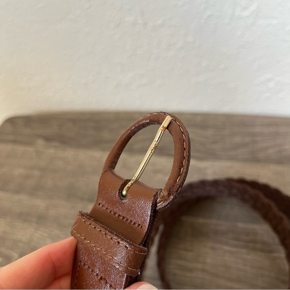 Bundle(2) size 36 Braided Leather Brown Belts - Picture 9 of 10